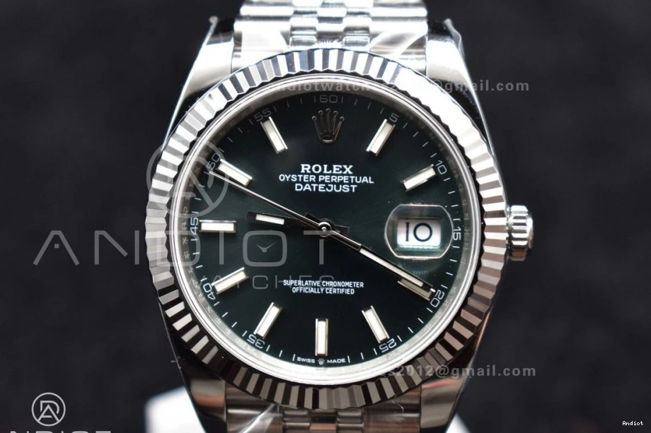 Dial 126334 Bracelet Clean Stick Steel DateJust 41 Jubilee VR Green 1:1 Edition on 904L Neat Best 405 0715